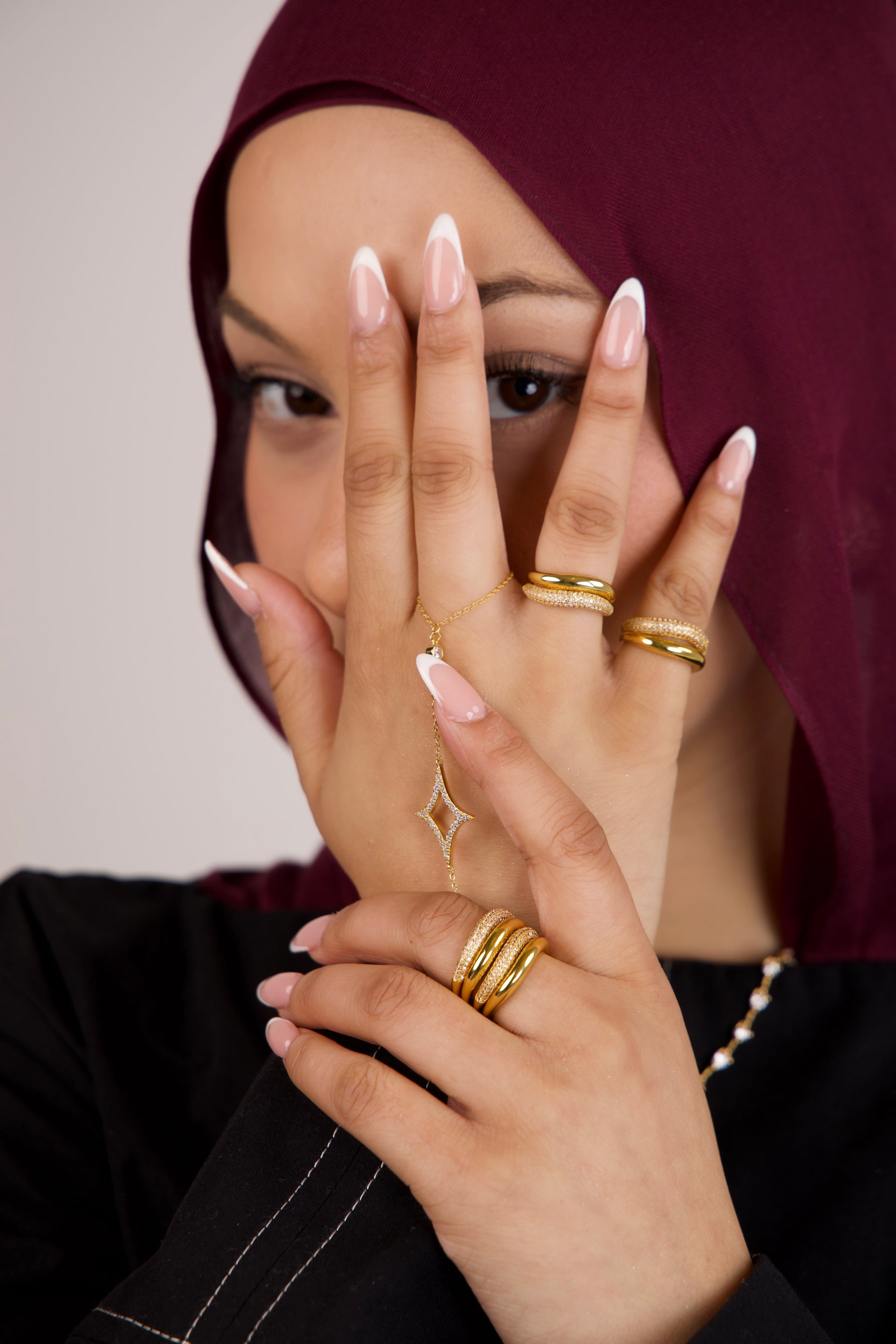 Sol Duet Stack Rings