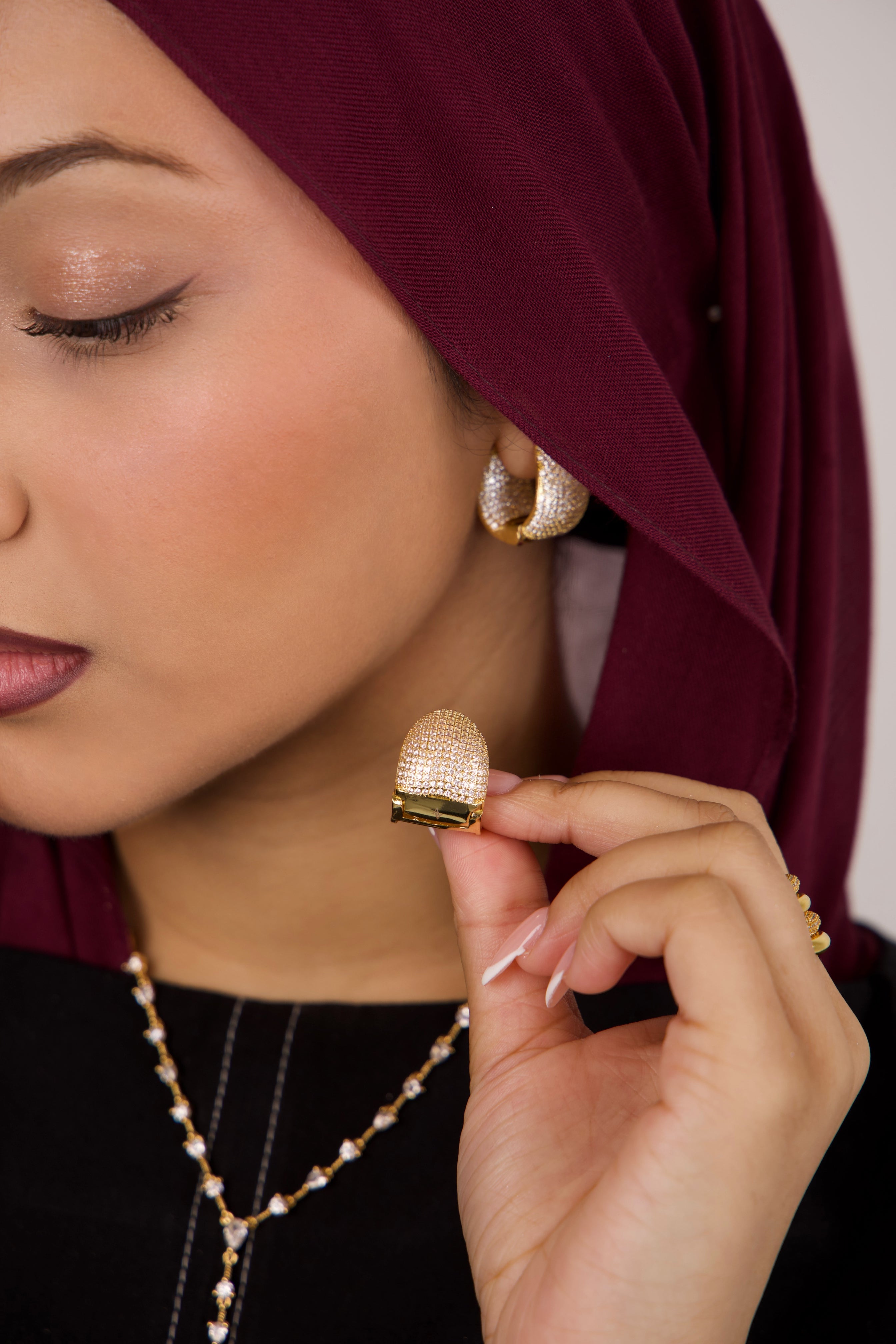 Veyla Drop Huggie Earrings