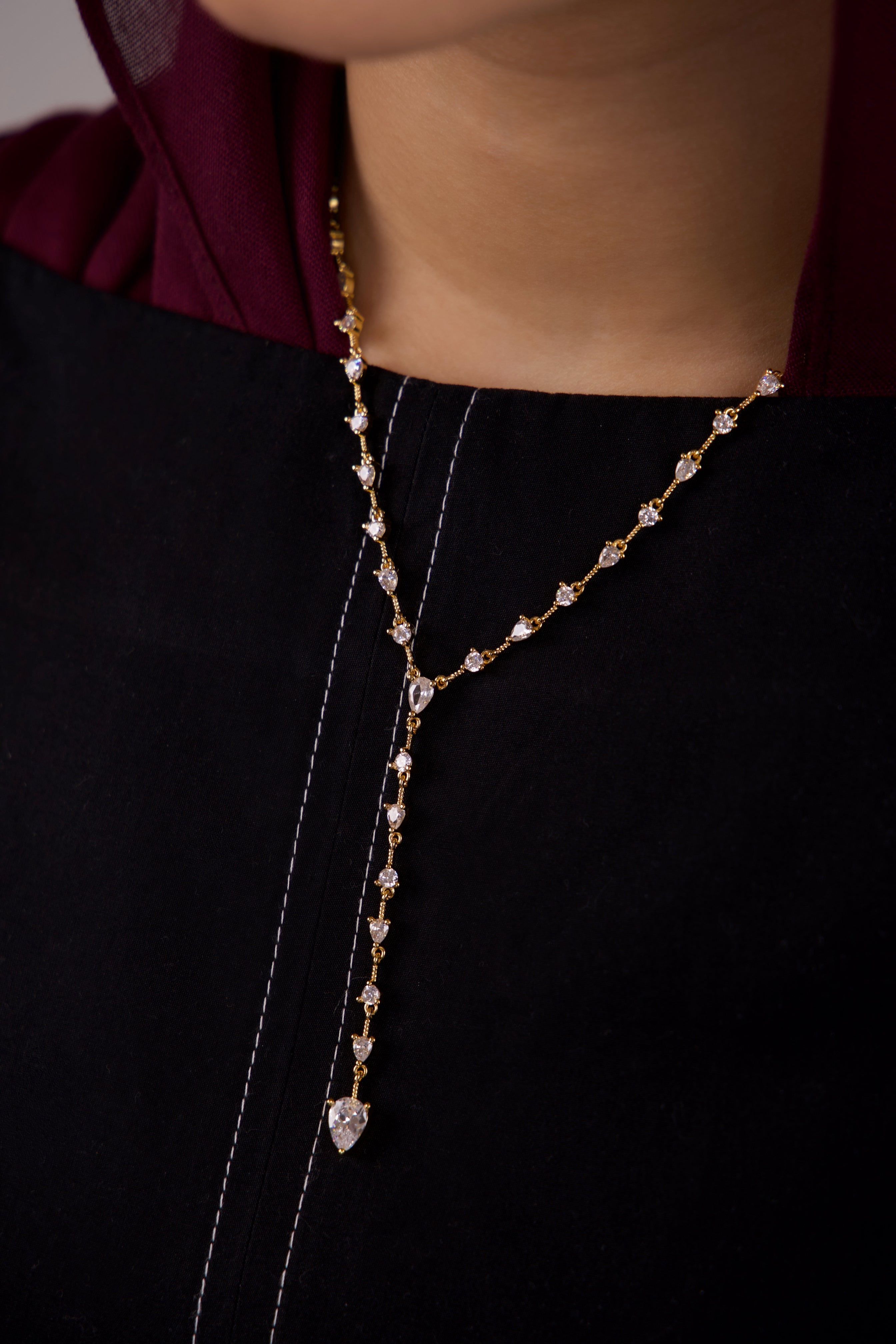 Magnolia Diamond Chain Necklace
