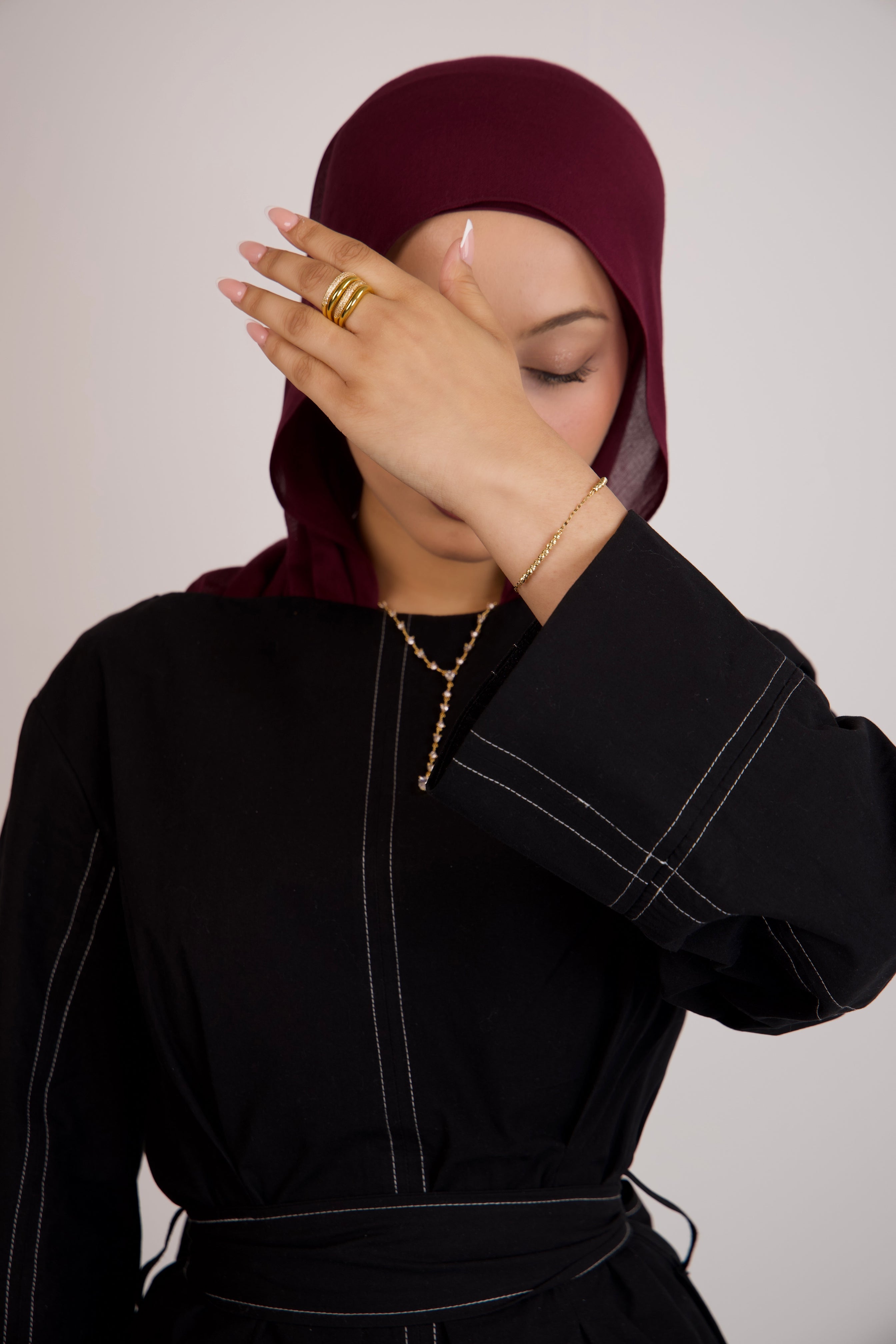 Deia Textured Chain Bracelet