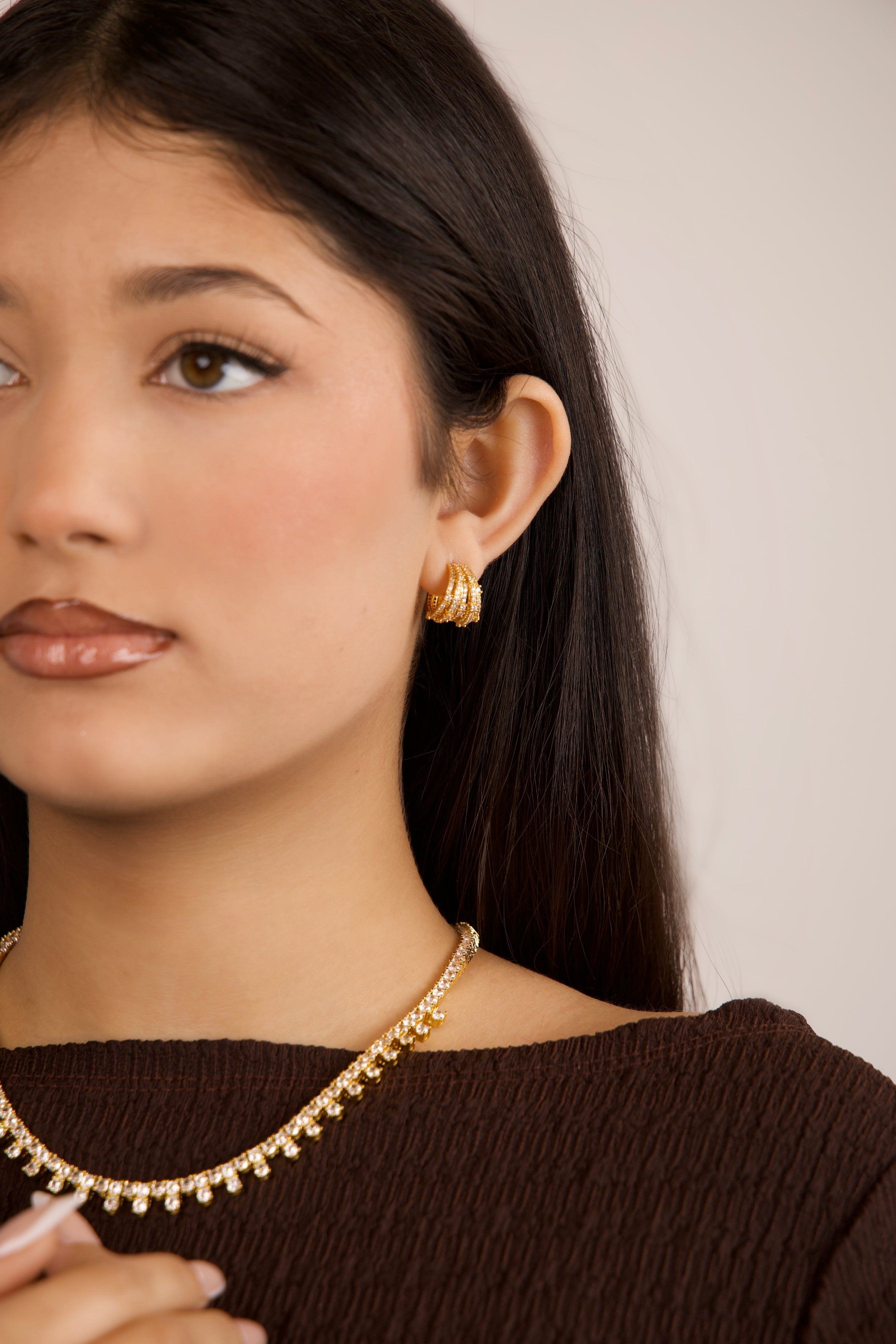 Ozara Hoop Earrings
